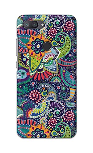 Image of Printed Hard Back Cover Case for Mi 8 Lite | Mi 8 Youth | Mi 8X Back Cover (Miraculous Patterns) -1803