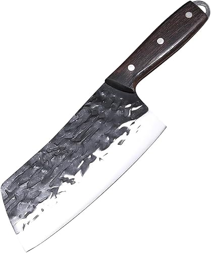 Cuchillo de corte de carne de chef de alto carbono 5CR15 Cuchillo de chef forjado a mano Cuchillo de carnicero Cuchillo de carnicero Cuchillo de