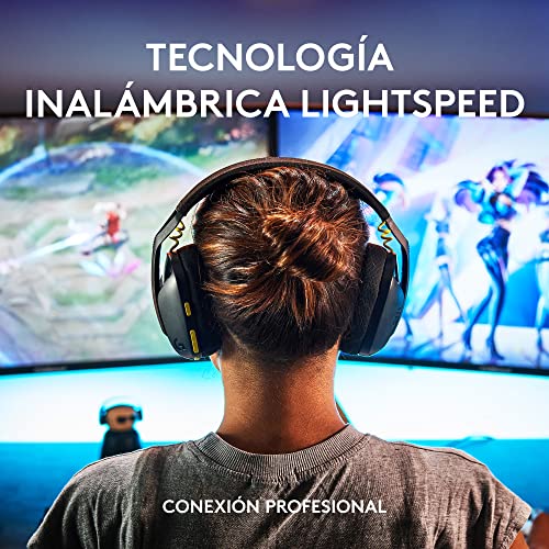 Image of Logitech G435 Lightspeed & Bluetooth Wireless Gaming Headset-Lightweight Over-Ear Headphones, Built-in mics, 18h Battery, Dolby Atmos, PC, PS4, PS5, Nintendo Switch /Switch 2, Mobile-Black (Pack of 4)