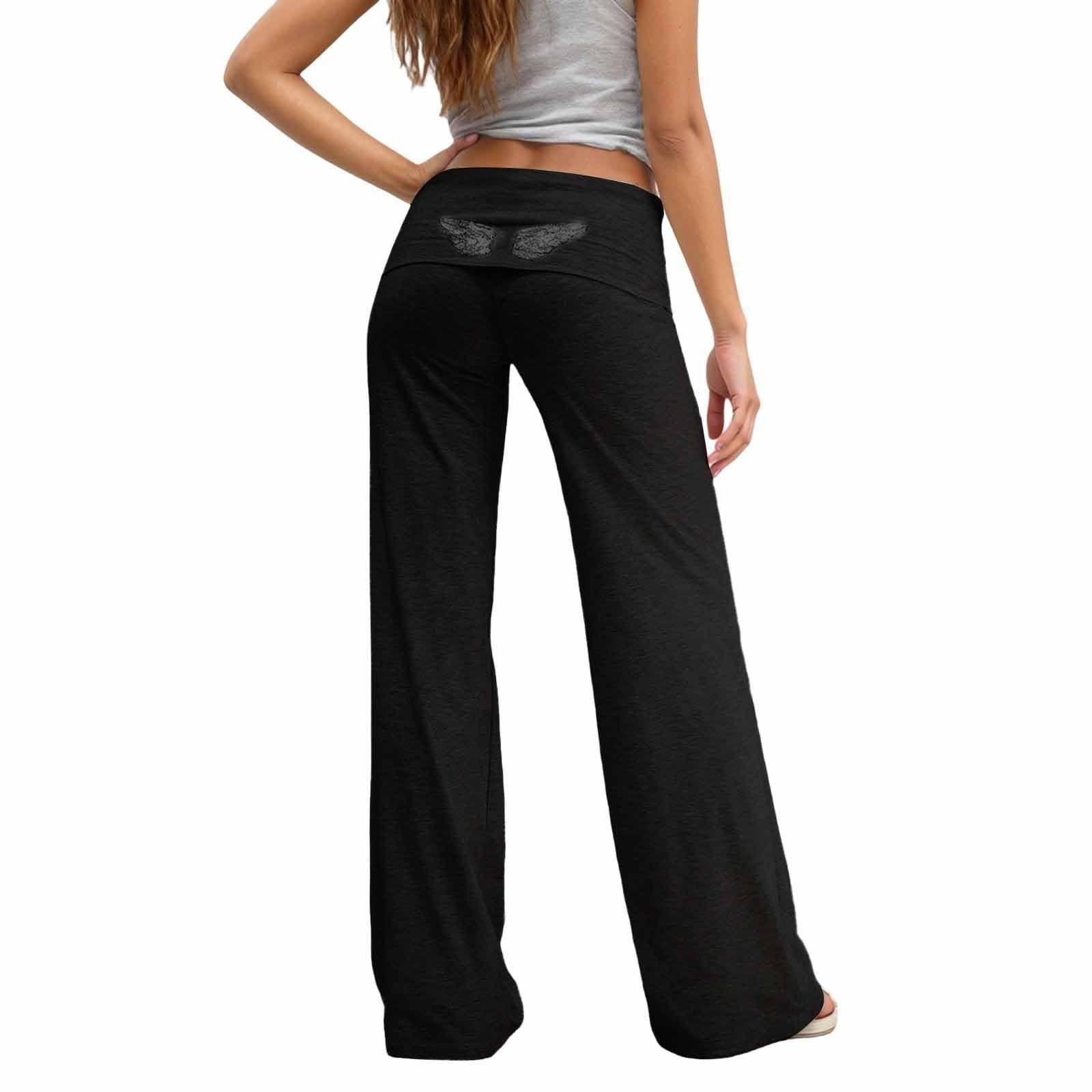 Generisch Tuta da jogging da donna, set di tuta da jogging con ali di angelo, con cappuccio e pantaloni da jogging in due pezzi, tinta unita, elegante e morbida tuta sportiva Y2k