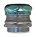 O-Z/Gedney 7125GSRT ETP Rain Tight 7000GSR Series Gland Compression Connector with Insulated Throat, 1-1/4" Trade Size, 2" Body Length, 2.07" Diameter, 0.40" Thread Length, Steel (Pack of 5)