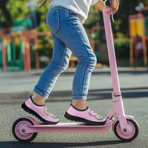 TODIYADDU Girls Easter Shoes Kids Lightweight Mesh Sneakers Casual Athletic Sneaker4