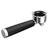 MAttinata 51mm Metal Portafilter, Espresso Machine Handle Replacement Parts, 3 Ears Cafe Bracket Holder for 51mm Single & Double Filter Baskets, Compatible for MAttinata Cappuccino Coffee Maker Series