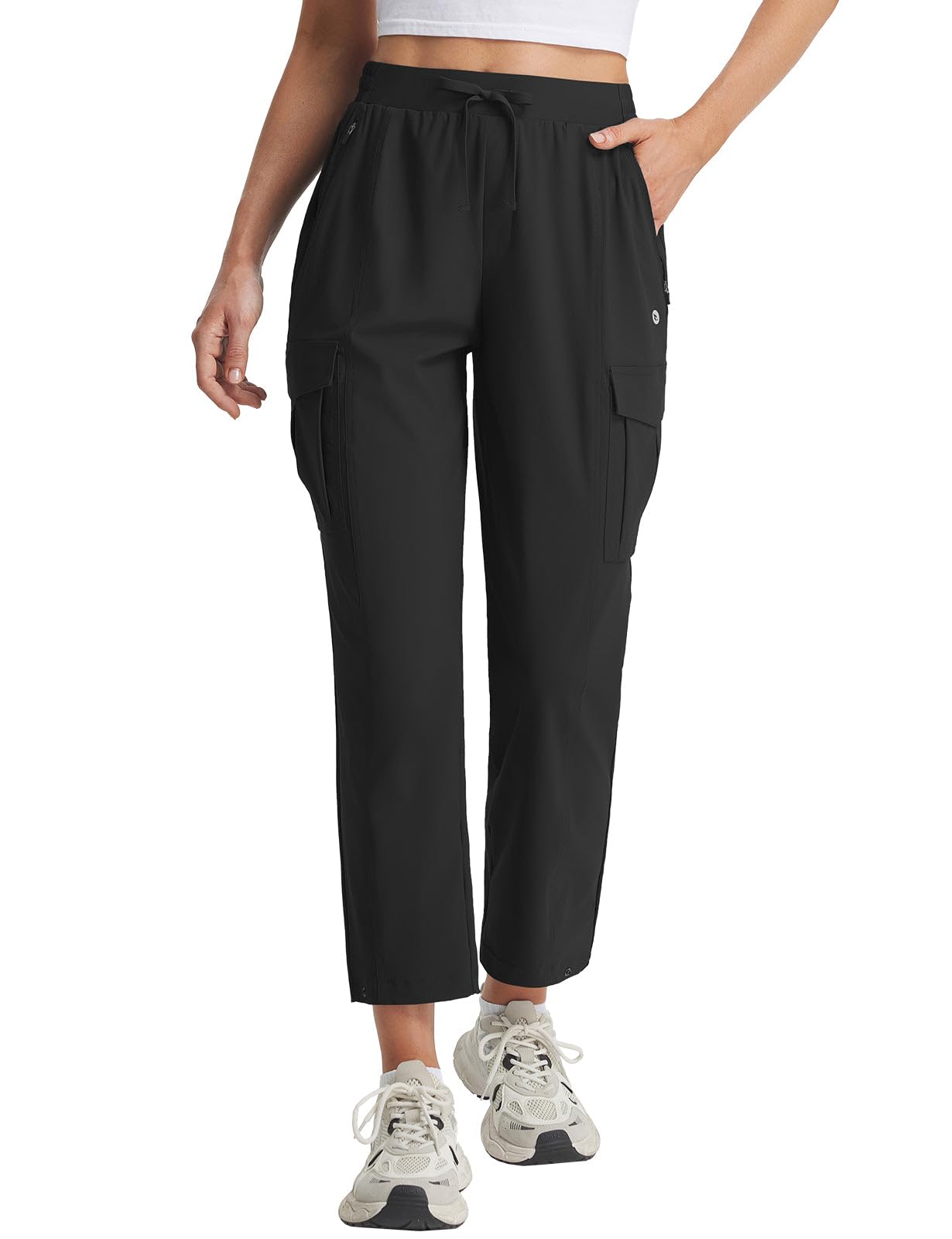 baleaf Women's Petite Travel Hiking Pants 26 inch inseam