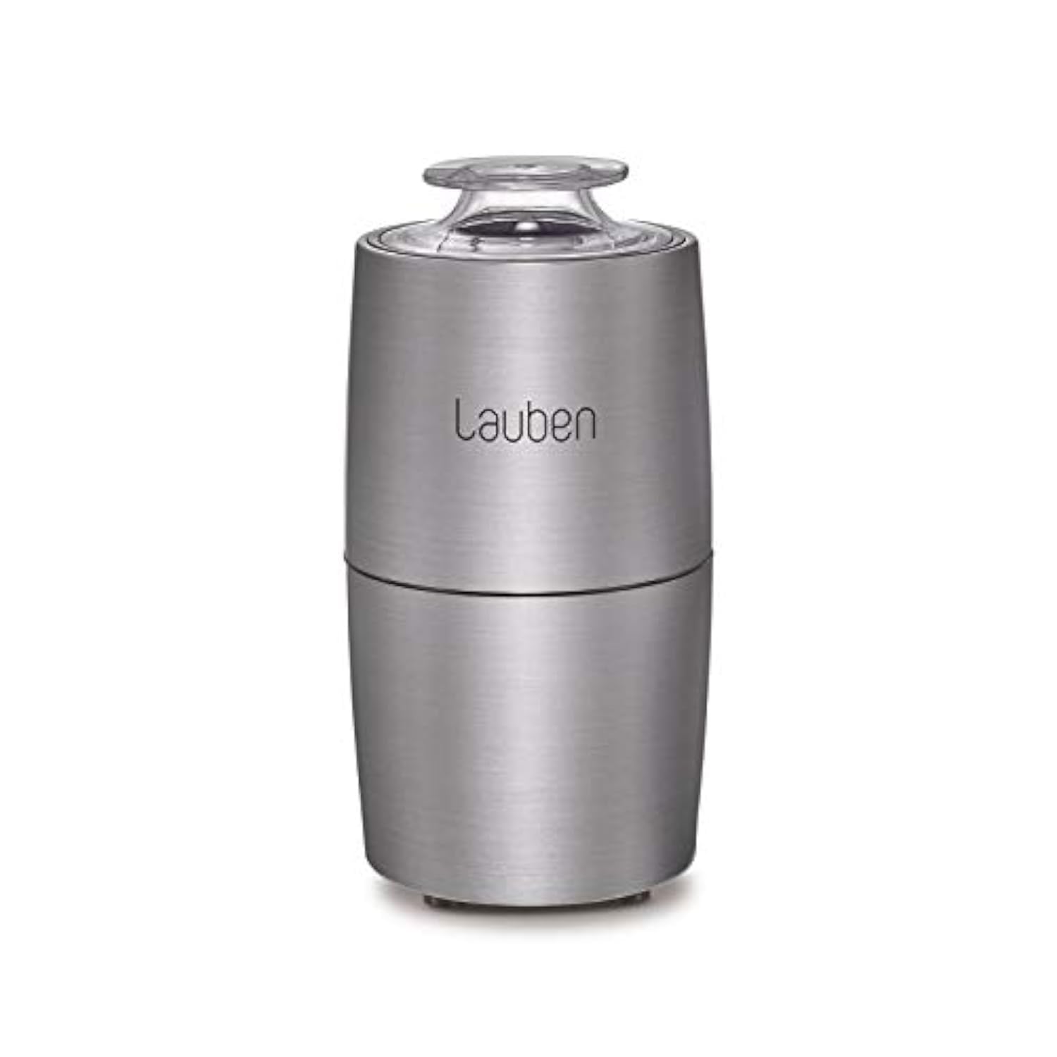 Lauben Grinder 200 szt. elektryczny młynek do kawy, korpus ze stali nierdzewnej, 200 W, młynek do przypraw, nóż udarowy, pojemność 50 g, silnik w pełni miedziany, pojemnik na mielenie i nóż ze stali