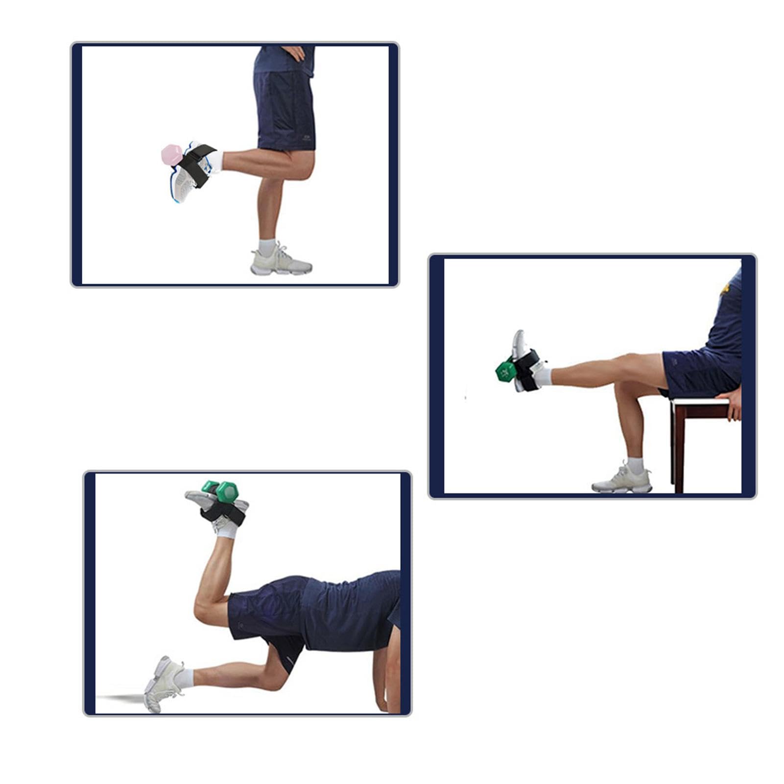 Weight Tibialis Trainer - Leg Weight Strap for Tibialis Foot Trainer | Portable Weight Hantel Foot Strap Tibialis Trainer for Family Friends