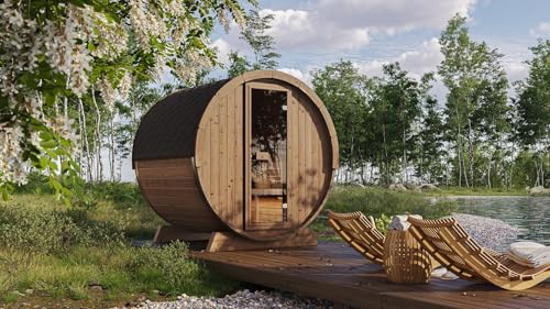 Sauna Exterior Ergo 2200 x 2005 mm/Abeto