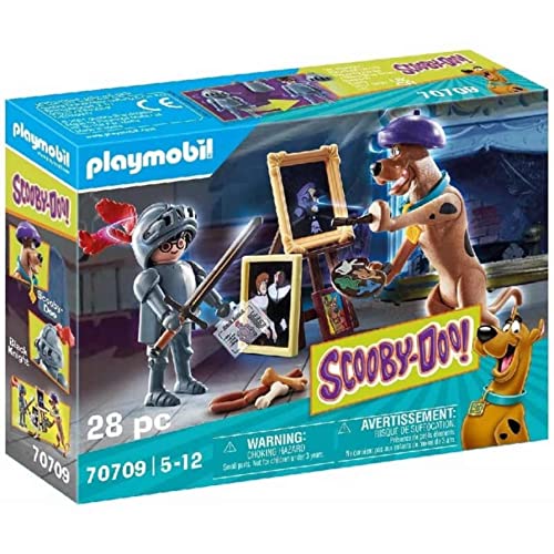 PLAYMOBIL Scooby-Doo! 70709 L'assalto del Black Knight, dai 5 Anni