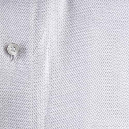 Image of 7-DAYS Premium Men's Formal Shirts - Cotton Rich, Textured Self-Design, Full Sleeve, Regular Fit, Wrinkle Resistant, with Pocket - Perfect for Office