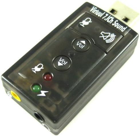 USB 2.0 USB2.0 3D Virtual 7.1 Channel Mic Speaker Earphone Headphone Audio Sound Adapter Converter Card