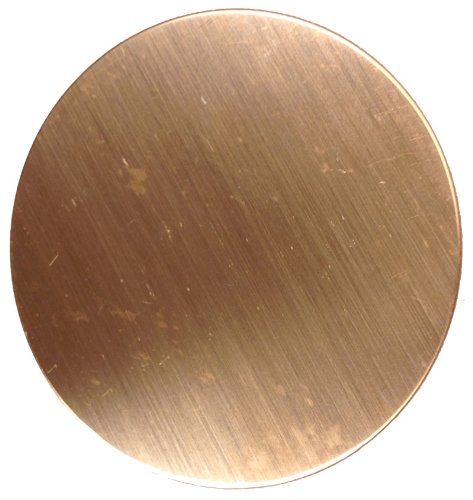 RMP Stamping Blanks, 2-7/8 Inch Round, 16 Oz. Copper 0.021 Inch (24 Ga.) - 6 Pack