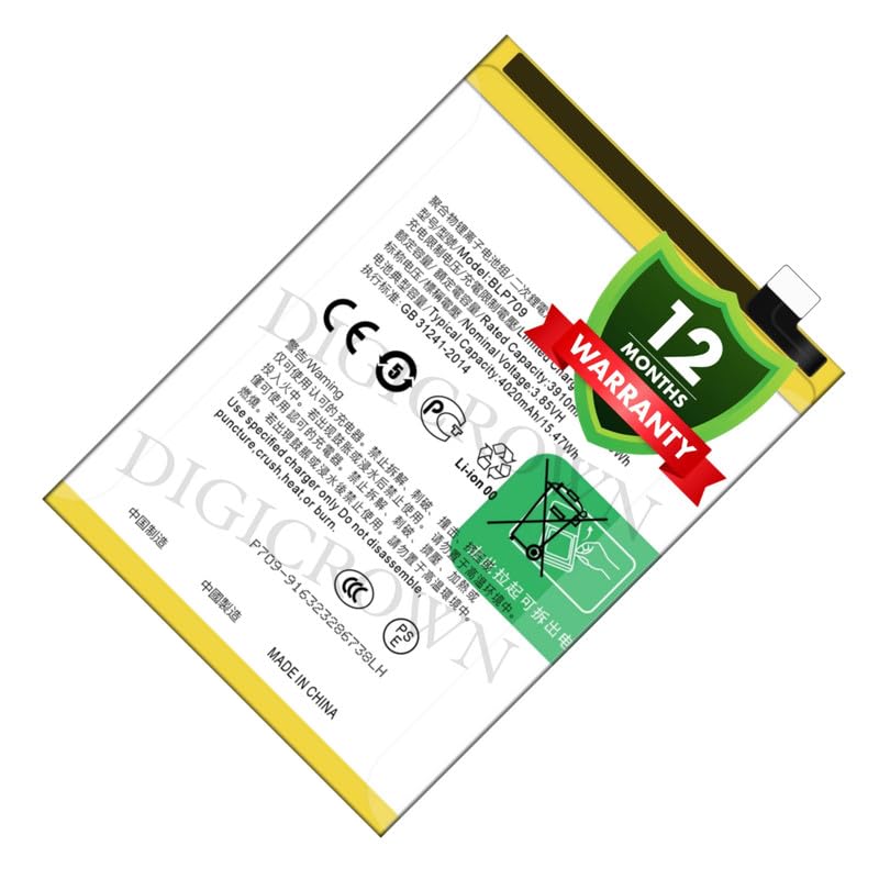 Image of Original BLP709 Battery Compatible for Oppo A9 (2019) | A9x - (4020mAh) - 1 Year Warranty DF7