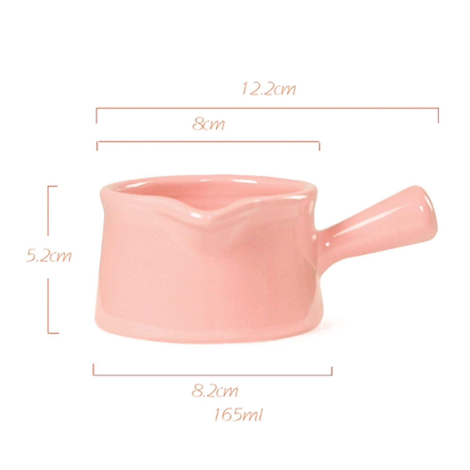 Ensemble de pots en céramique avec poignée comprenant un pichet à lait, une saucière, un verre à eau, un pichet à crème, un distributeur de café, un sucrier, un pot à sauce, pour confitures, siro