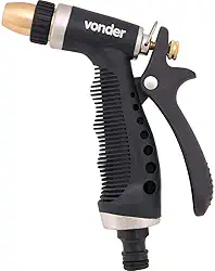 Esguicho Metálico Para Jardim, Tipo Pistola, Engate 1/2", Ep 217, Vonder.
