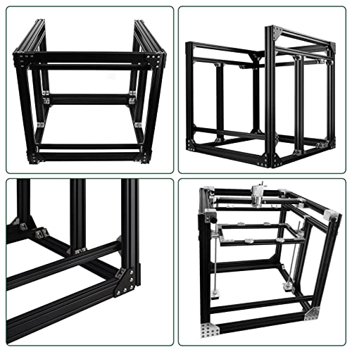 Miniatura 6 de Jigiu 4 Piezas 400mm Perfiles De Aluminio 20 20 V-Slot