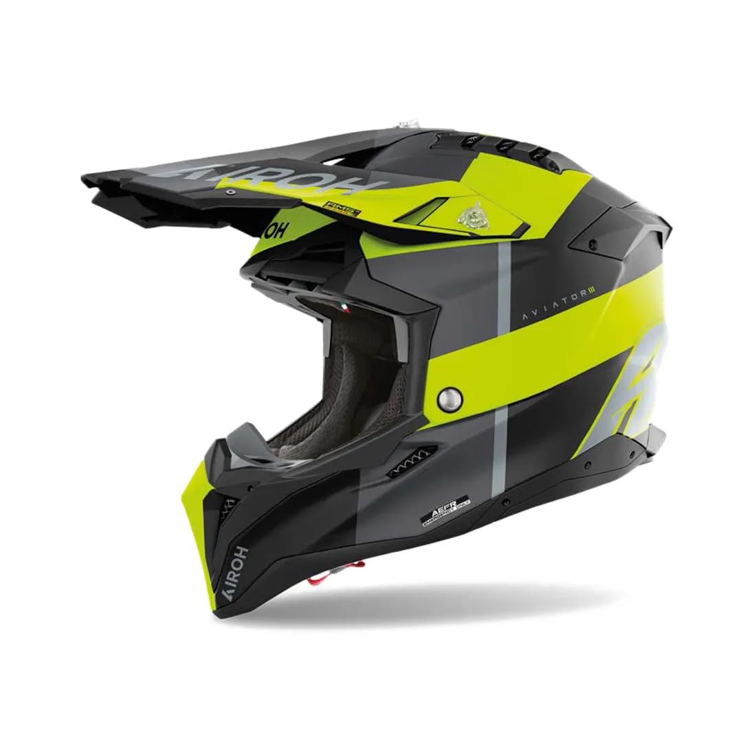AIROH AVIATOR 3 MONARCH YELLOW MATT S