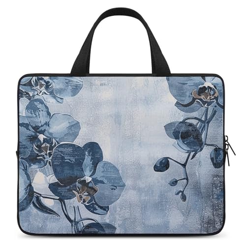 Laptop Shoulder Bag 12inch Laptop Bag Computer Bag Soft Line Drawing Messenger Bag for Unisex miniatura 1