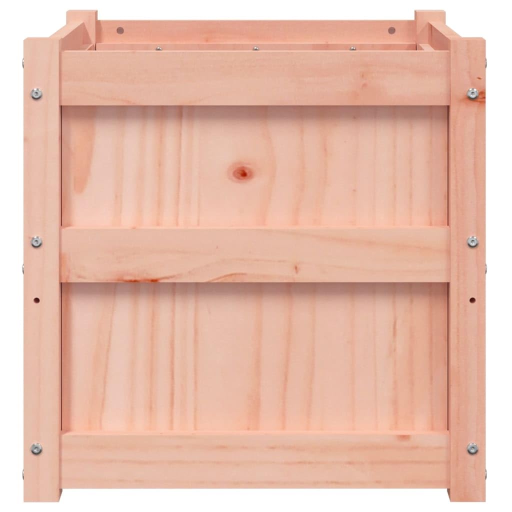 Pflanzkübel aus Douglasie 50 x 50 x 50 cm 2er Set Massivholz Gartenregal für Balkon Terrasse mit Modernem Design und Langlebiger Robustheit für Indoor Outdoor
