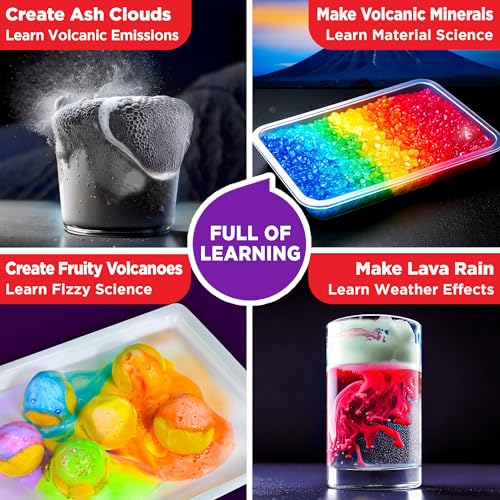 Image of Einstein Box Volcano Science Starter Kit for 8 to 15-Year-Olds | Toys for Boys & Girls Age 8,9,10,11,12,13,14,15 Years | Gift for Girls Age 8+ Years | Amazing Science Experiments & Projects |