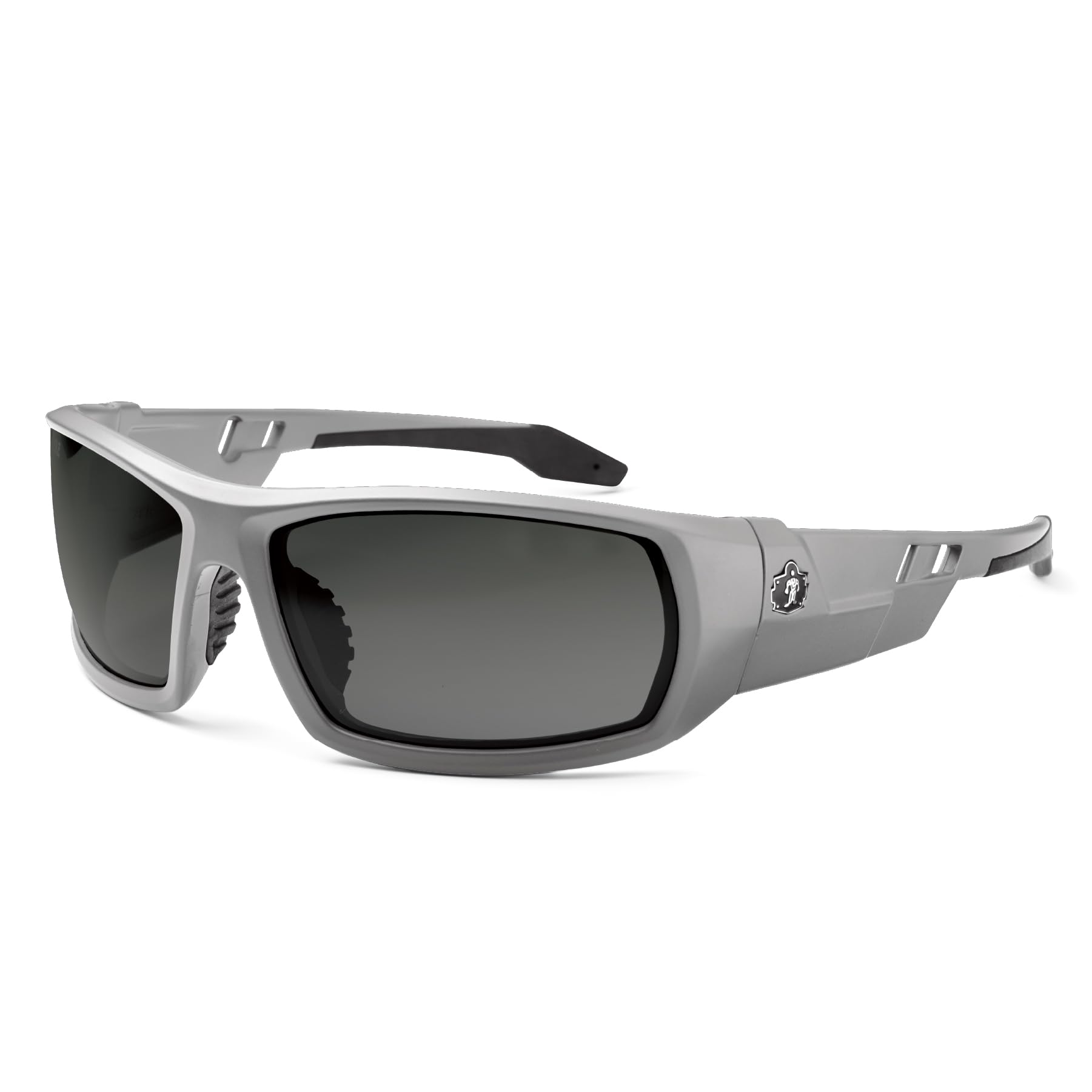 Skullerz Odin Safety Sunglasses,Gray,Smoke Lens