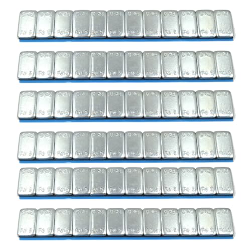 Adhesive Wheel Balance Weights, 6pcs, 60g