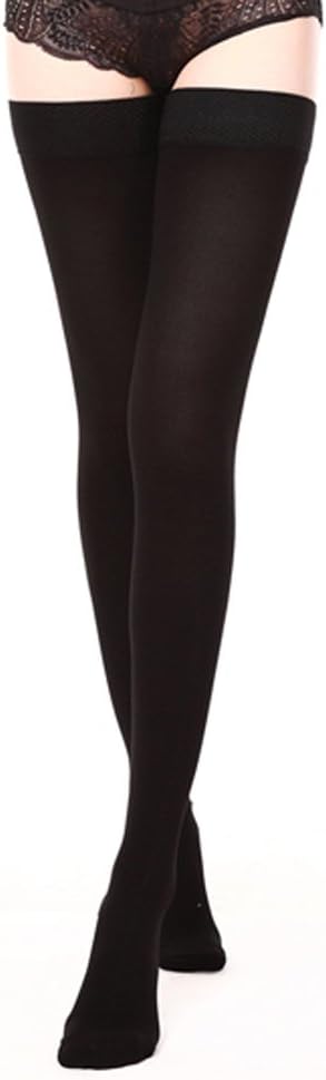 Compression Stockings for Women & Men,20-30 mmHg Thigh High Compression Socks with Silicone Dot Band. Best for Running, Varicose Veins, Edema, Swelling.