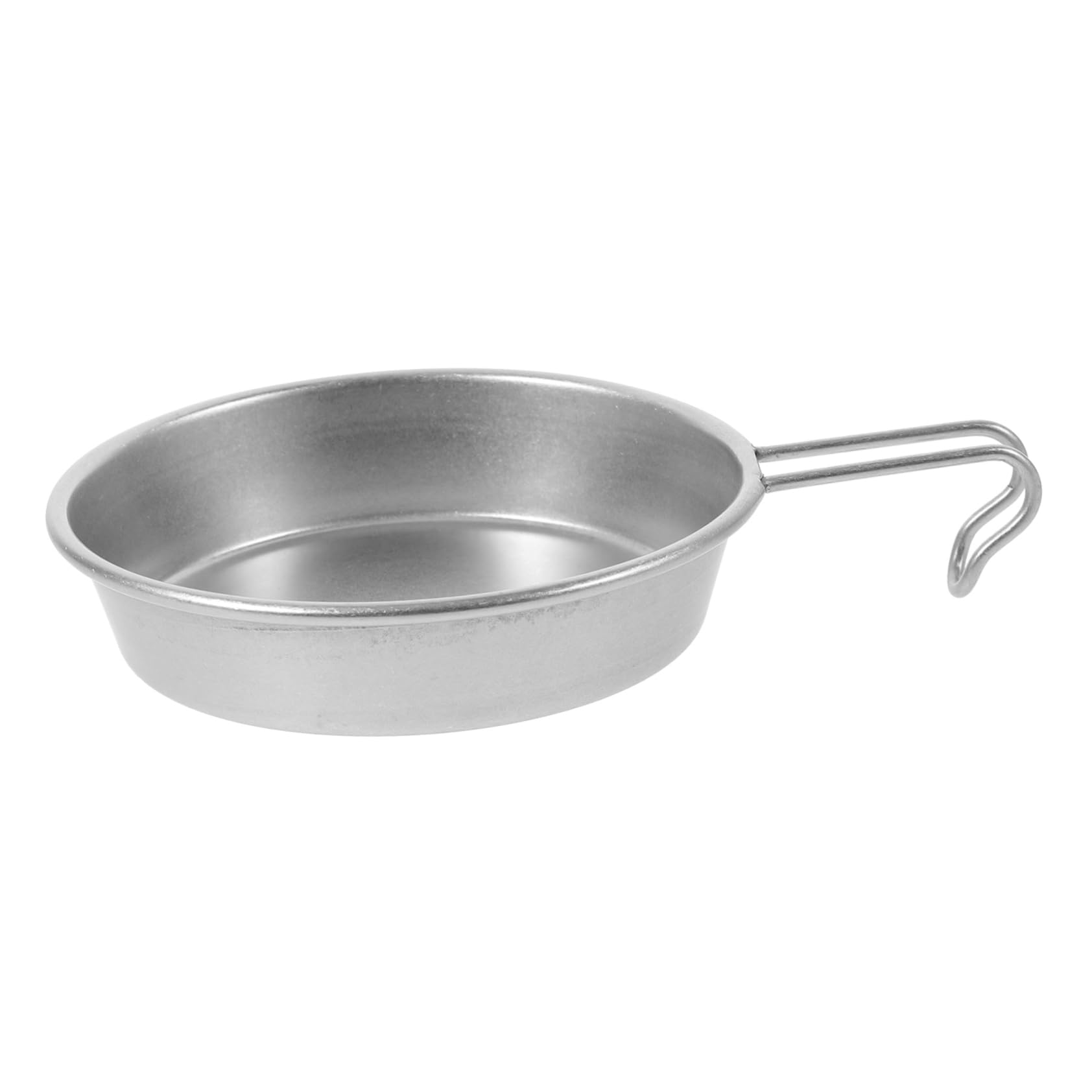 GRIRIW Stainless Steel Camping Bowl Easy to Clean and Sturdy Multi-functional for Outdoor and Home