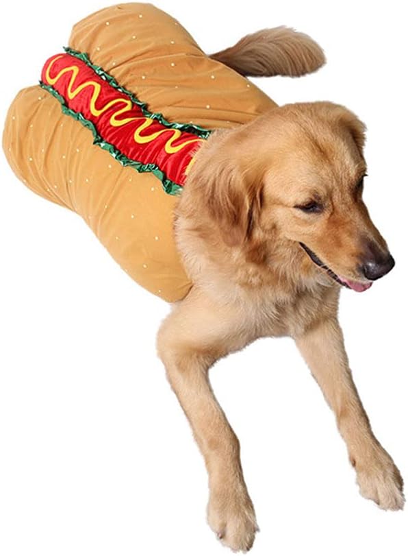 balacoo 2pcs Warm Decorative Dog Cat Costume for Christmas Halloween Stylish Pet Clothes Easy to Wear for Parties Festival Supplies for Dogs Cats