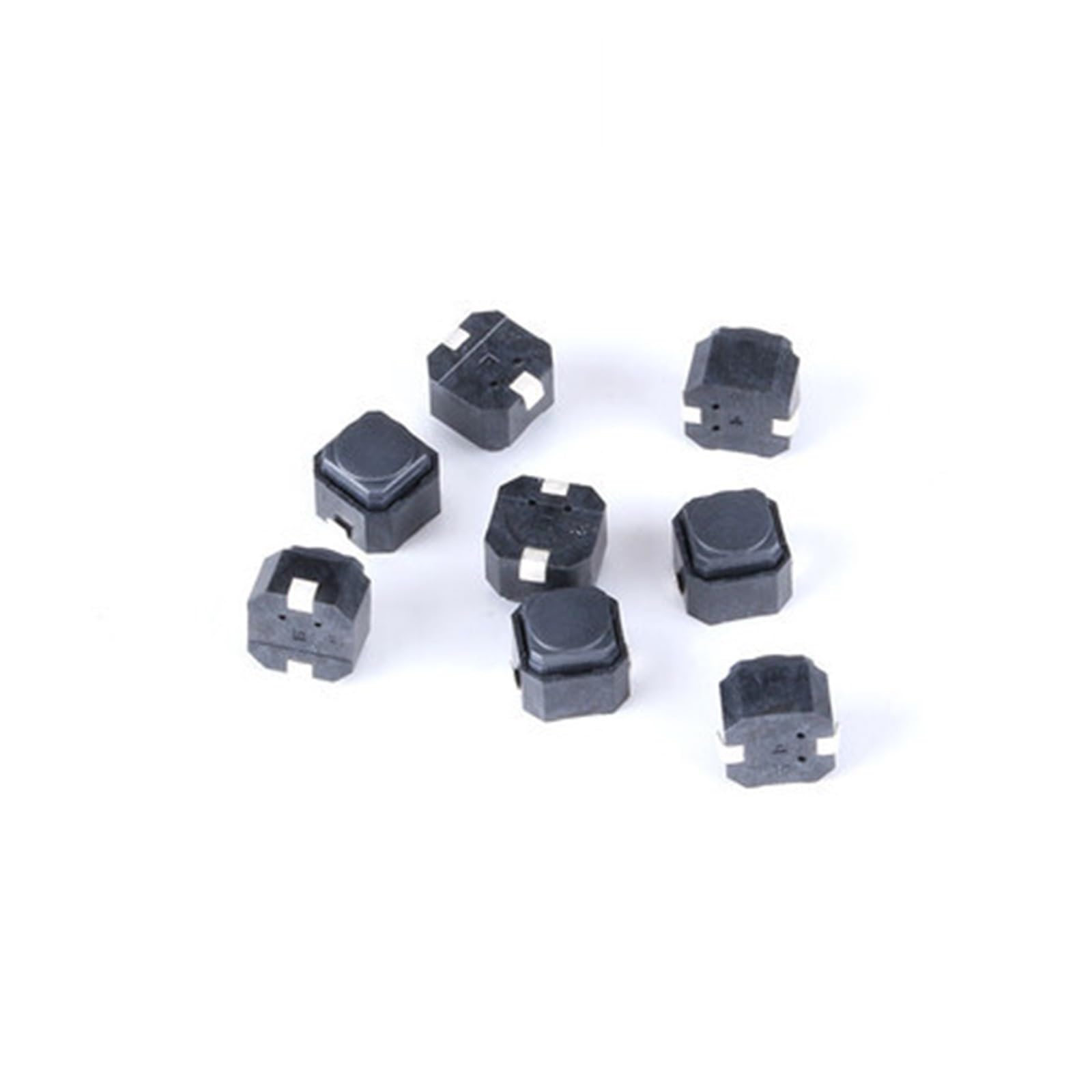 Micro interrupteur tactile momentané 2 broches muet 6x6x5mm Nisza