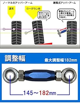 Amazon | KTS 調整式リアアッパーアーム インテグラタイプR DC2