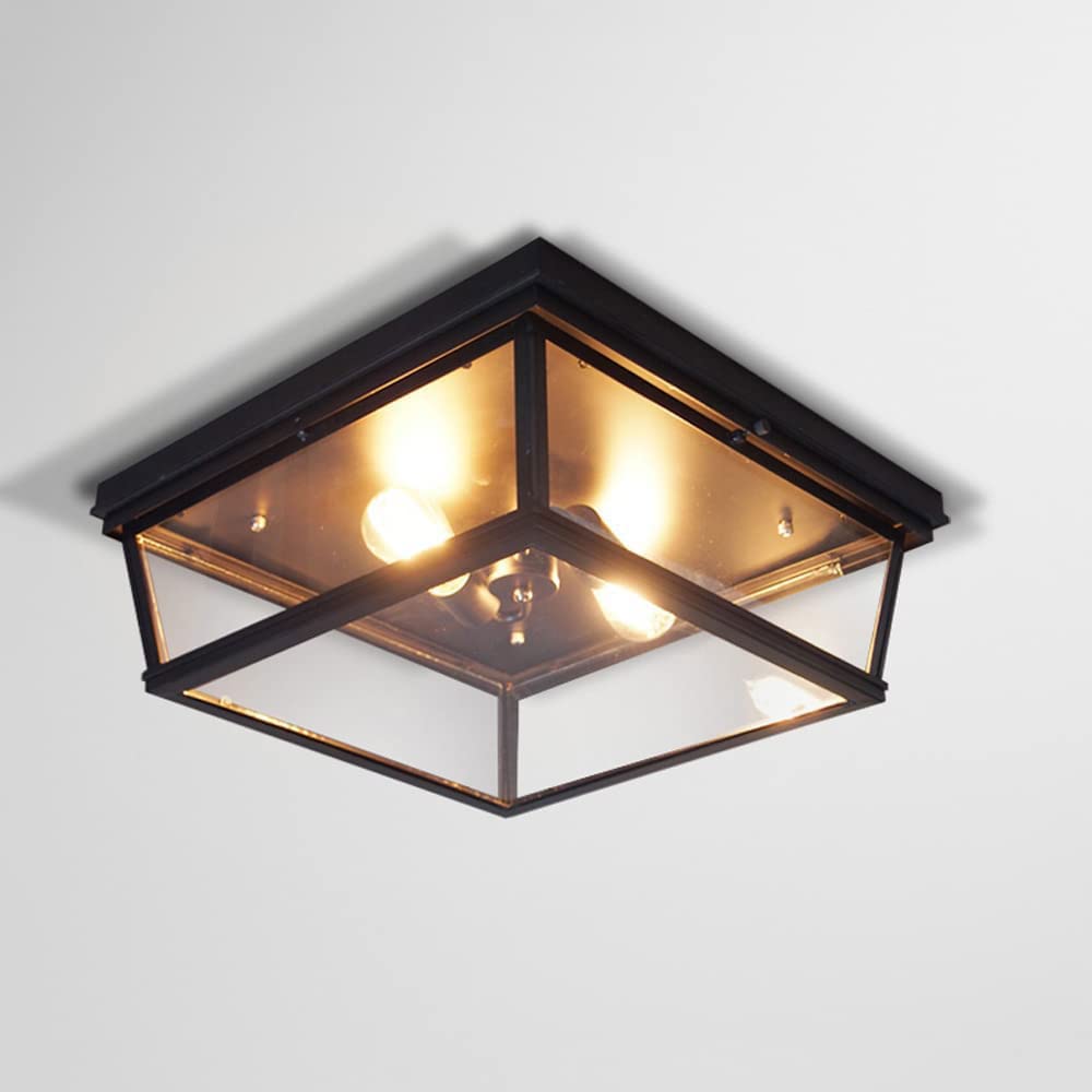Luminaire de plafond haut de gamme en métal style industriel