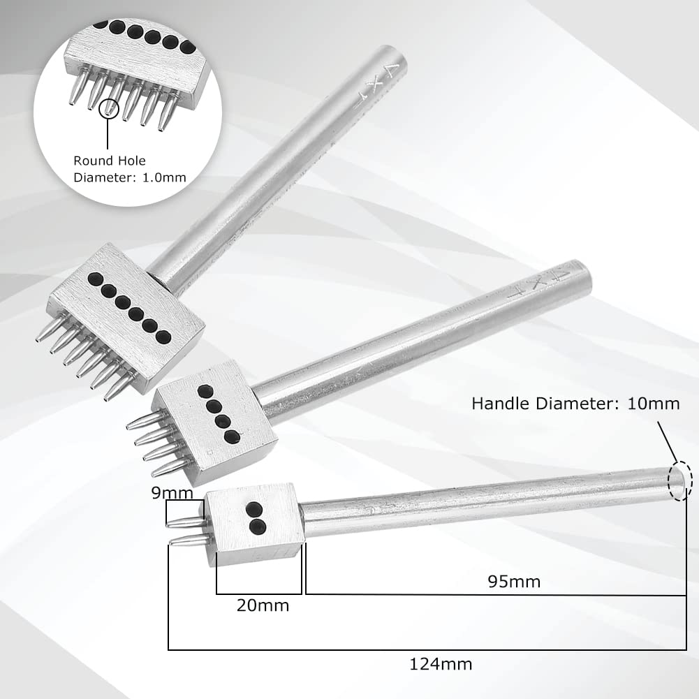 Bricolage Creux Poinçon Outil Maroquinerie Montre Ceinture Travail Manuel Trou Coupe Acier Perforateur Trou Poincon Alliage Outil 10 Pieces Ensemble Bricolage Creux Poinçon Outil Maroquinerie Montre Ceinture Travail Manuel Trou Coupe Acier Perforateur Trou Poincon Alliage Outil 10 Pieces Ensemble