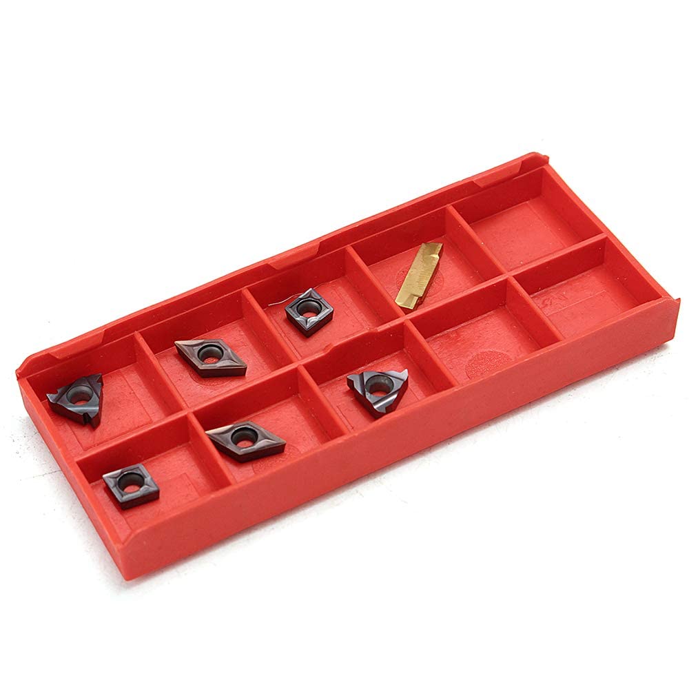 Amazon | fannybuy 旋盤 バイト 7本セット 10mm 超硬旋盤用 Amazon | fannybuy 旋盤 バイト 7本セット 10mm 超硬旋盤用