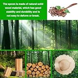 Zoom IMG-1 6 pezzi cucchiaino in legno Zoom IMG-1 6 pezzi cucchiaino in legno