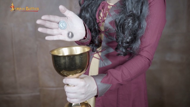 Lord Of Battles - Brass Plated Medieval Goblet - Kult Of Athena - View #4