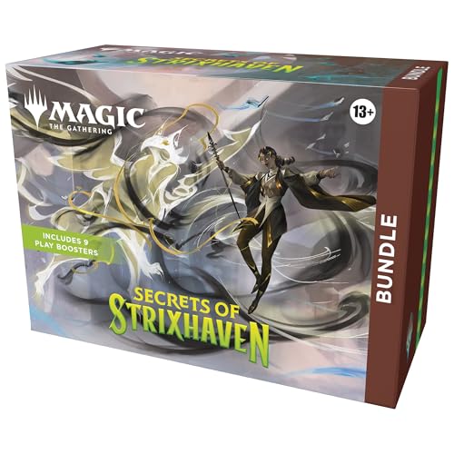 Bundle de Secretos de Strixhaven, de Magic: The Gathering (Versión en Inglés)