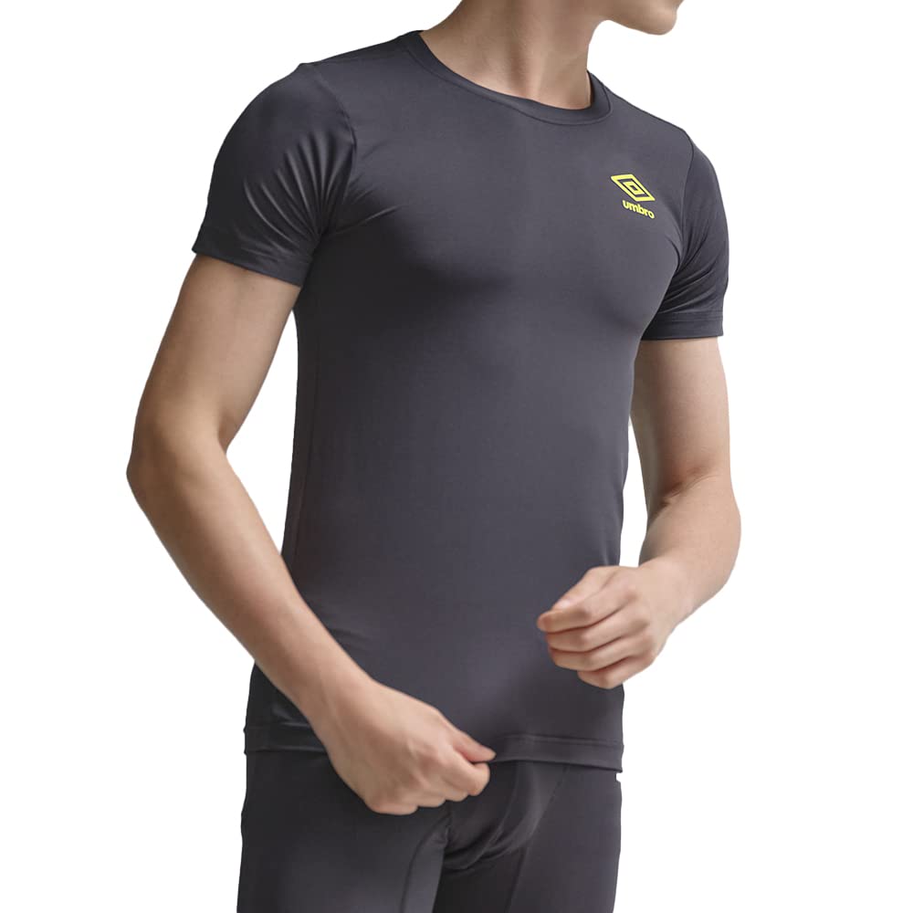 Amazon | [アンブロ] Tシャツ クルーネック (M) UBD013D メンズ