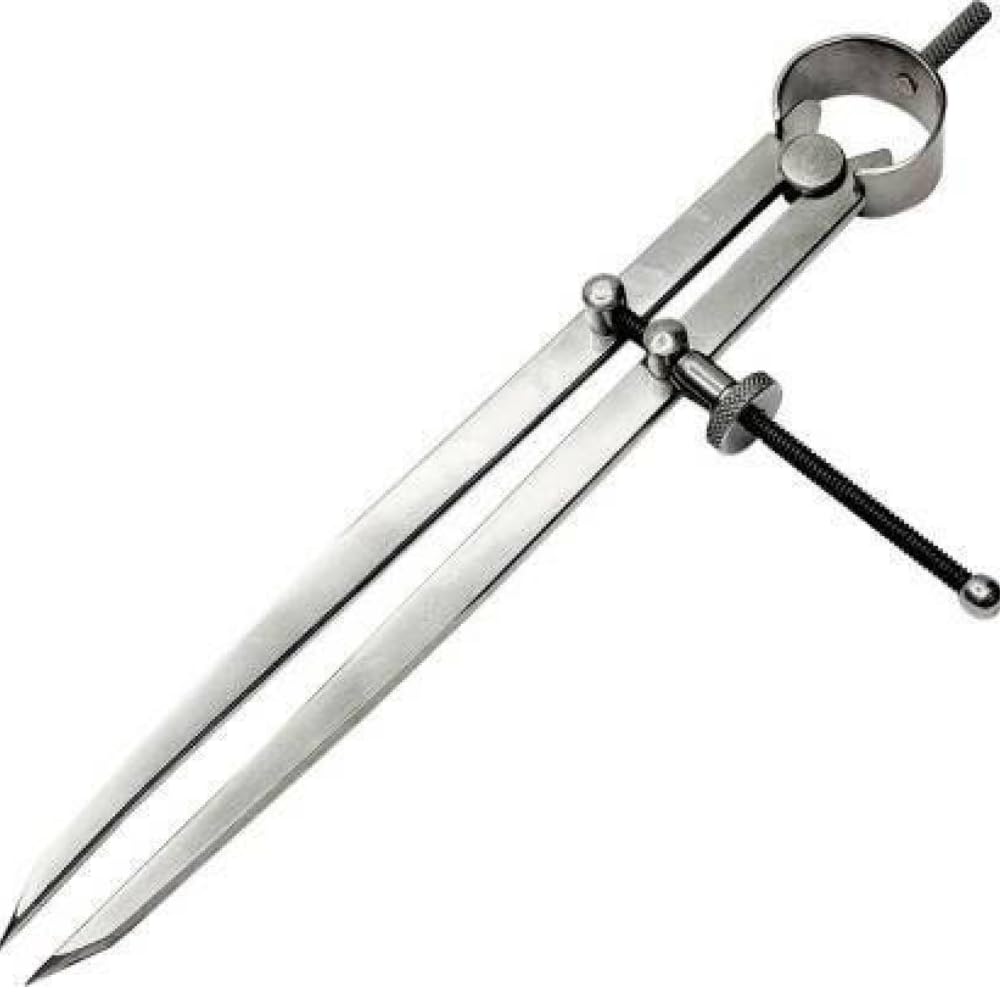 TOOLBUX Spring Caliper Premium Quality Divider 10 Inch / 250mm – Carbon Steel Legs, Chrome Plated Fittings, Precision Measurement Tool for Dimensional Checking & Transfer - Image 5 thumbnail