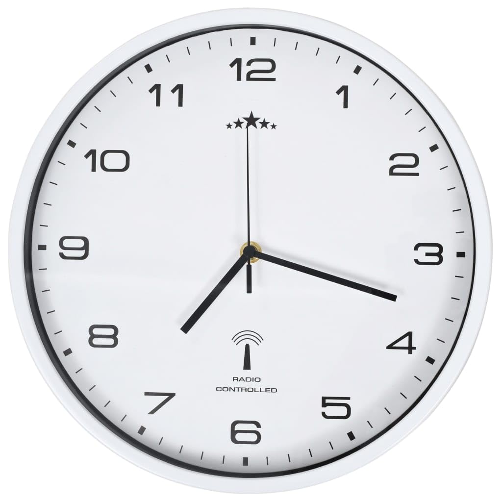 Orologio da parete Radioguidato 31 cm Bianco