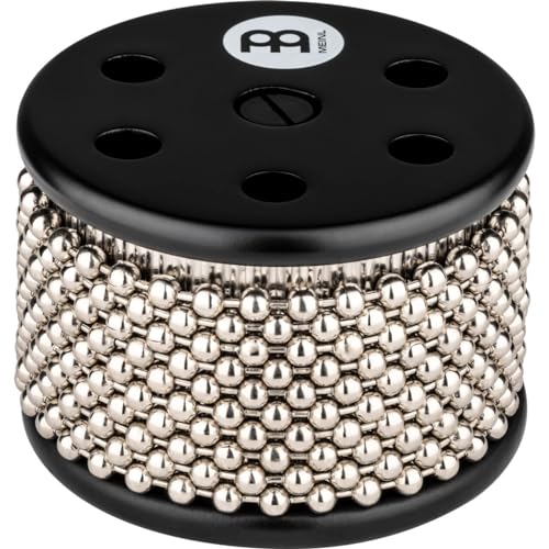 Meinl Percussion Cajon Turbo Cabasa Shaker Effect with Sound Ports Plus Hook-and-Loop Adhesive Disc, Mountable, Medium (CCAB)