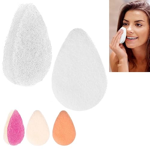 Miniatura 6 de Esponja facial de 16 piezas, limpieza diaria, suave, exfoliante, pulidor, almohadillas estilo soplo, eliminación de la piel muerta, suciedad y