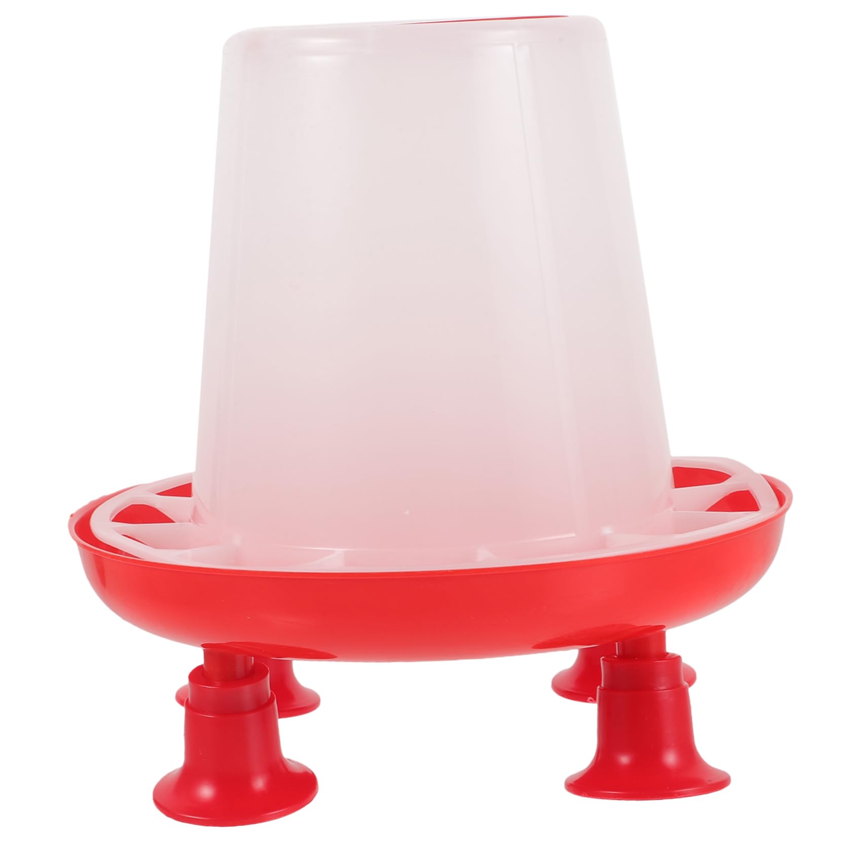 GenericChicken Feed Bucket Farm Chicken Feeder Chick Feeder Farmhouse Poultry Feeder Chicken Feeding Supplies Chick Food Holder Chick Feeding Holder Portable Poultry Feeder Feeding Bucket