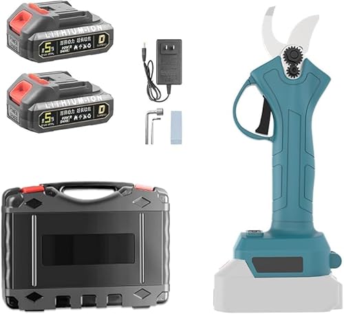 Rutexc電動剪定鋏は強力で軽量、片手で簡単に操作でき、実用的、多機能、頑丈、耐久性があり、持ち運びに便利です。安心してご購入ください。