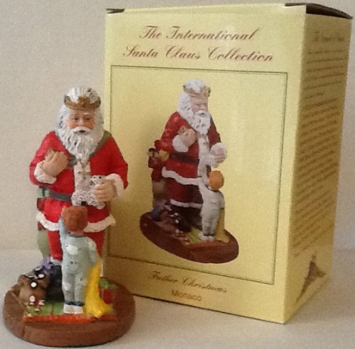 Father Christmas - Monaco Christmas Figurine (The International Santa Claus Collection)