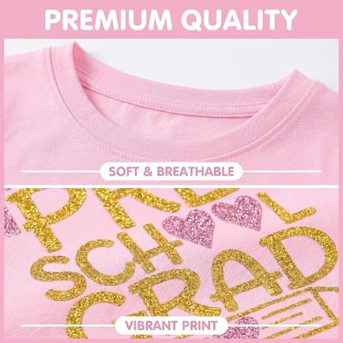 Image of Preschool Graduation Shirt for Kids Pre-K Grad Gifts for Girls Boys T-Shirt Top