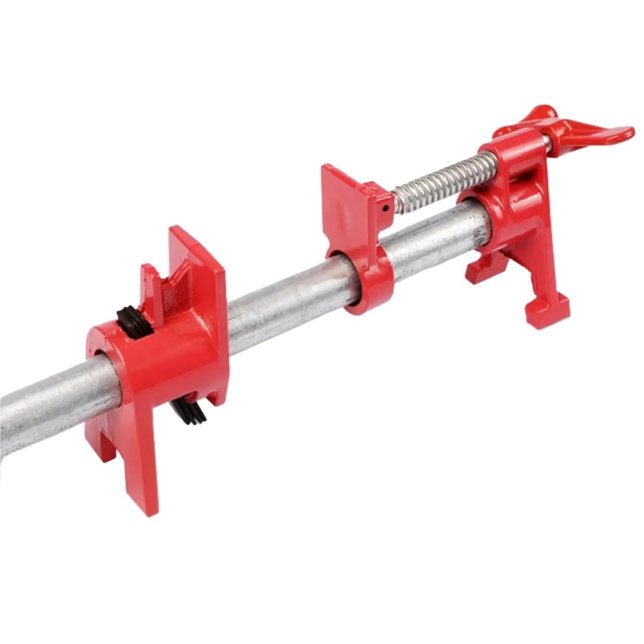 Zwcshuu One Color Pipe Clamp Woodworking 3/4" Pipe Clamp Woodworking Wood Gluing Set