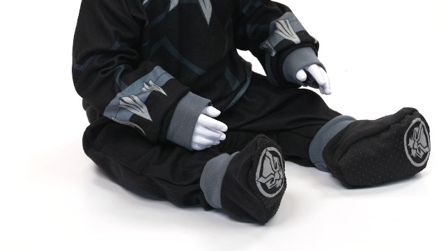 Disfraz Deluxe Infantil Black Panther Marvel 12-18m miniatura 7