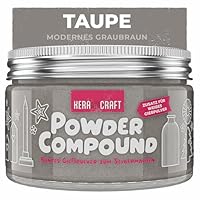 KERACRAFT Powder Compound 150 g - crème - tot 15 kg kleurrijk gietpoeder om zelf te maken