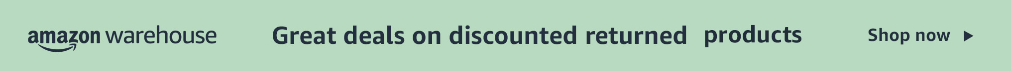 Great deals on discounted returned products