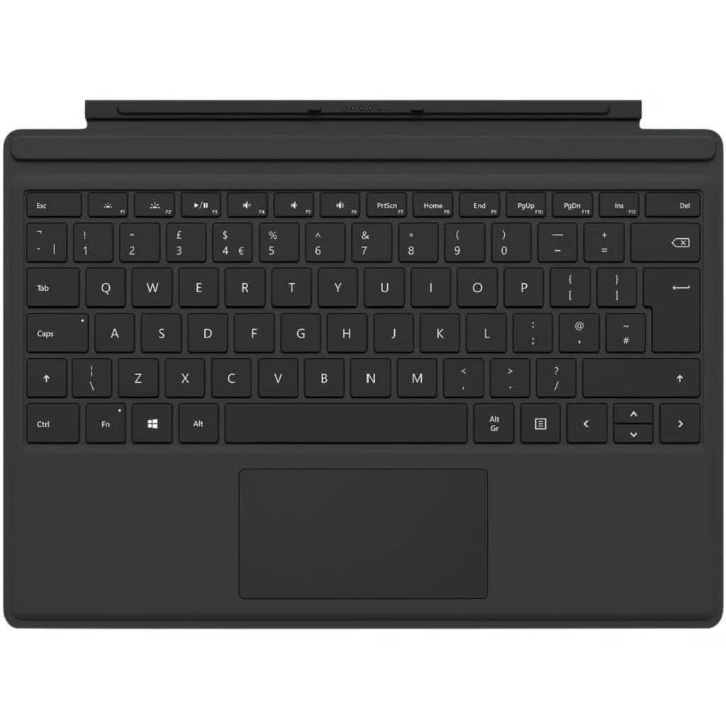 Microsoft Surface Pro Tastiera (per Surface Pro 8, 9, X) (QWERTY Svedese/Finlandese) Nero (Ricondizionato)